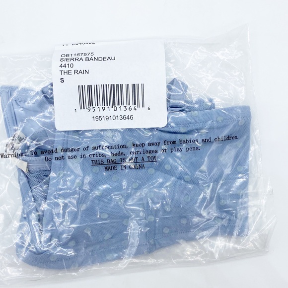 Free People Sierra Bandeau in The Rain Sz S (32C/34A/34B) - Picture 5 of 6